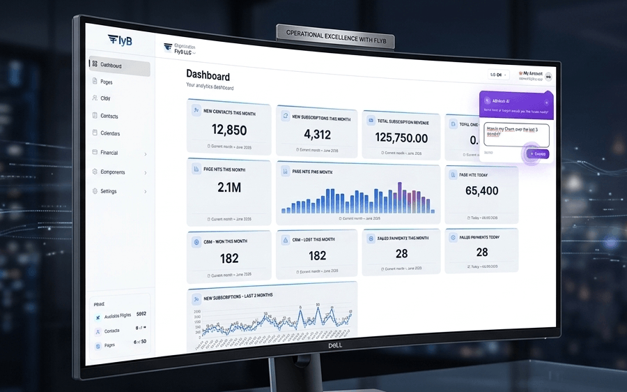 FlyB Dashboard — Torre de Comando
